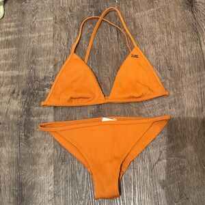 Roxy Ochre Bikini Set